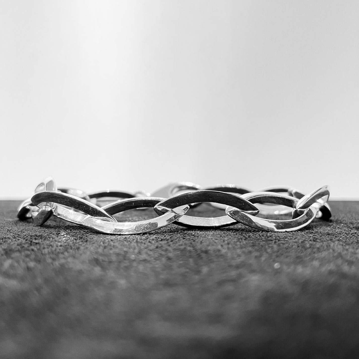 BDG Accessories Bracciale A Maglie In Argento Design Elegante - BDG Accessories