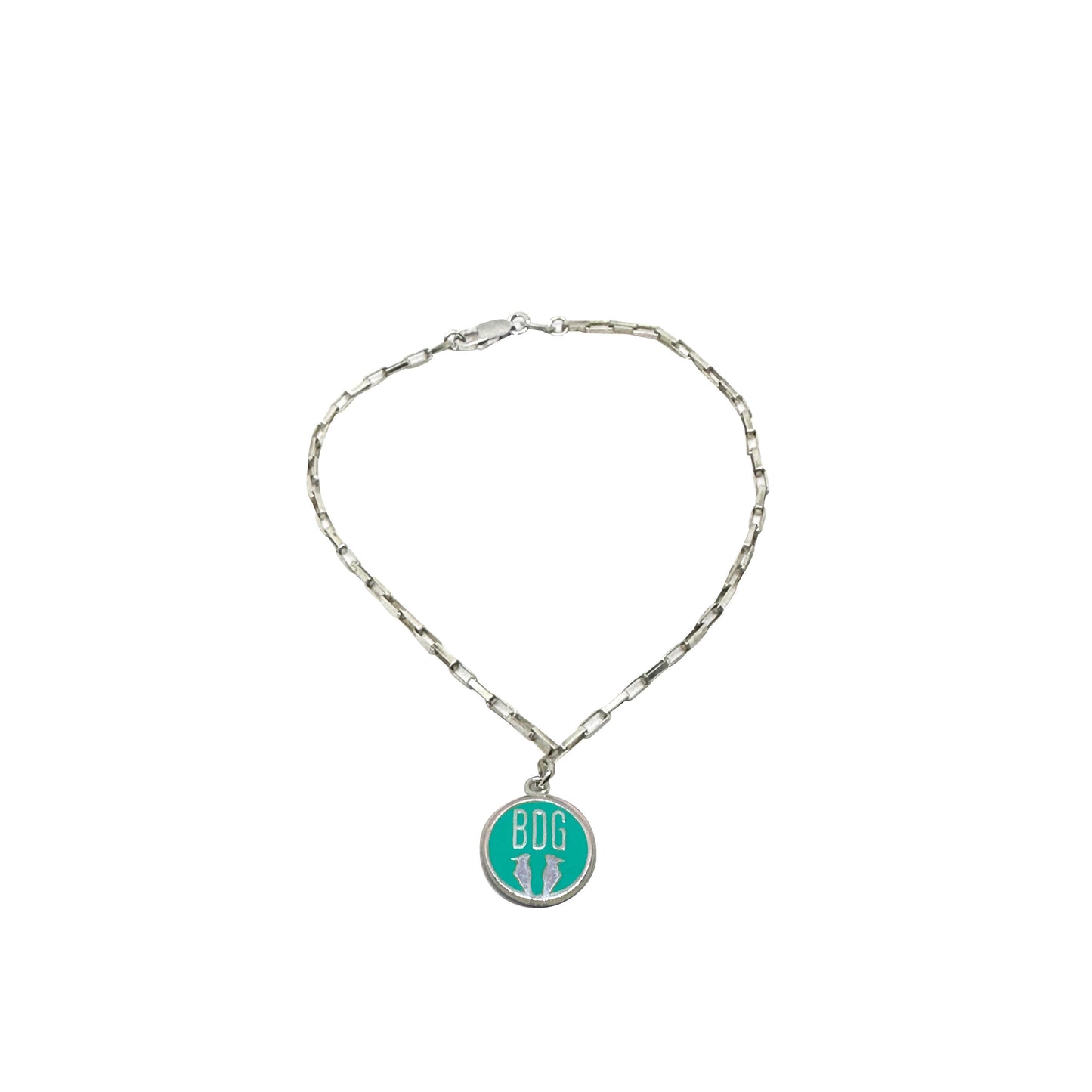 BDG Accessories Bracciale Argento Smalto Dolce Vita Anni 50 Vintage - BDG Accessories