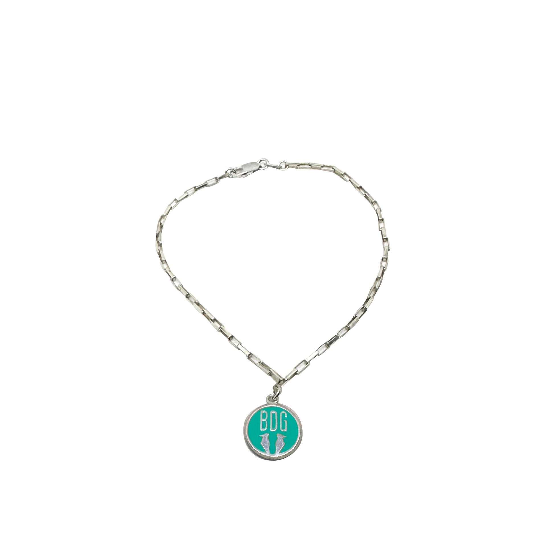 BDG Accessories Bracciale Argento Smalto Dolce Vita Anni 50 Vintage - BDG Accessories