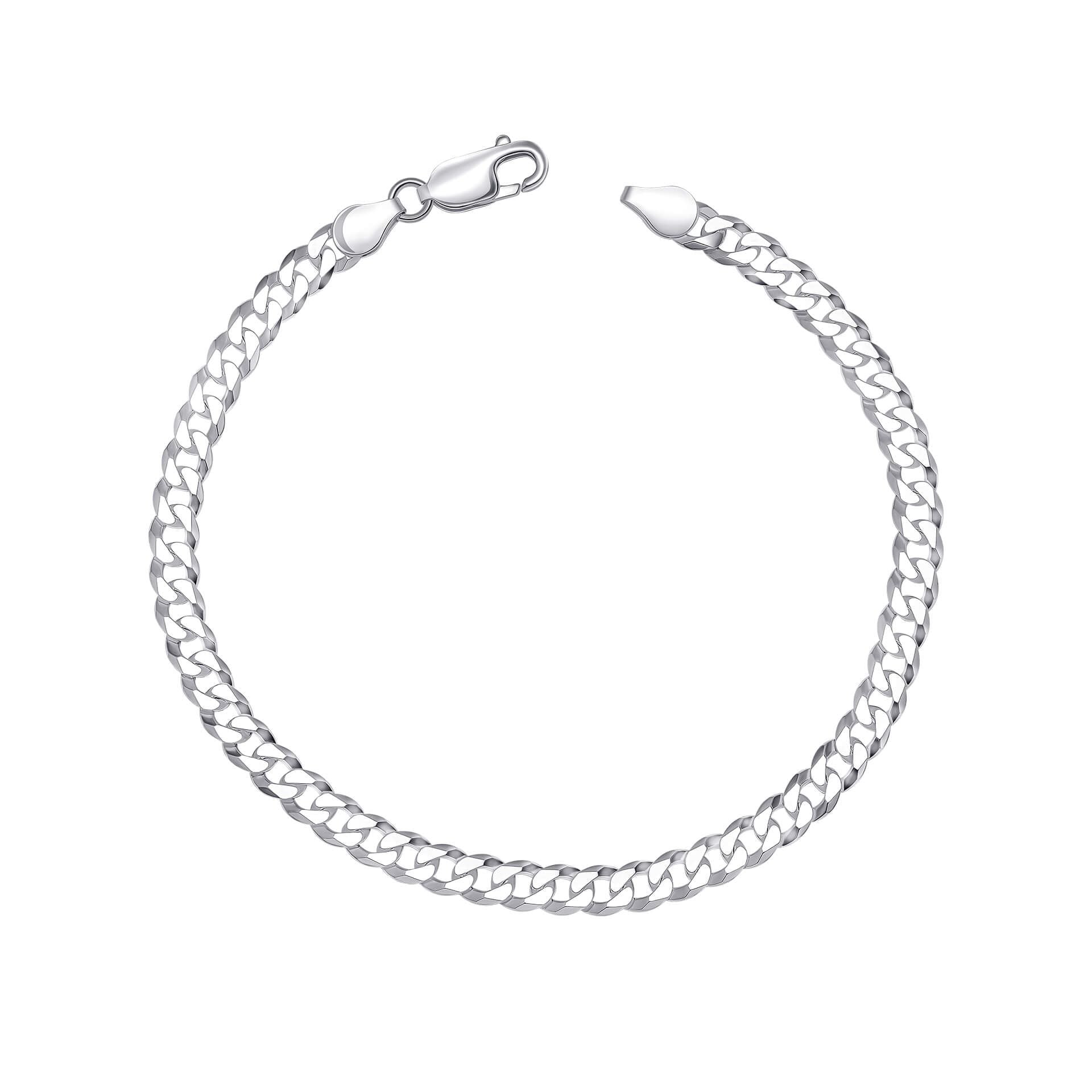 BDG Accessories Bracciale Catena Classica in Argento - BDG Accessories
