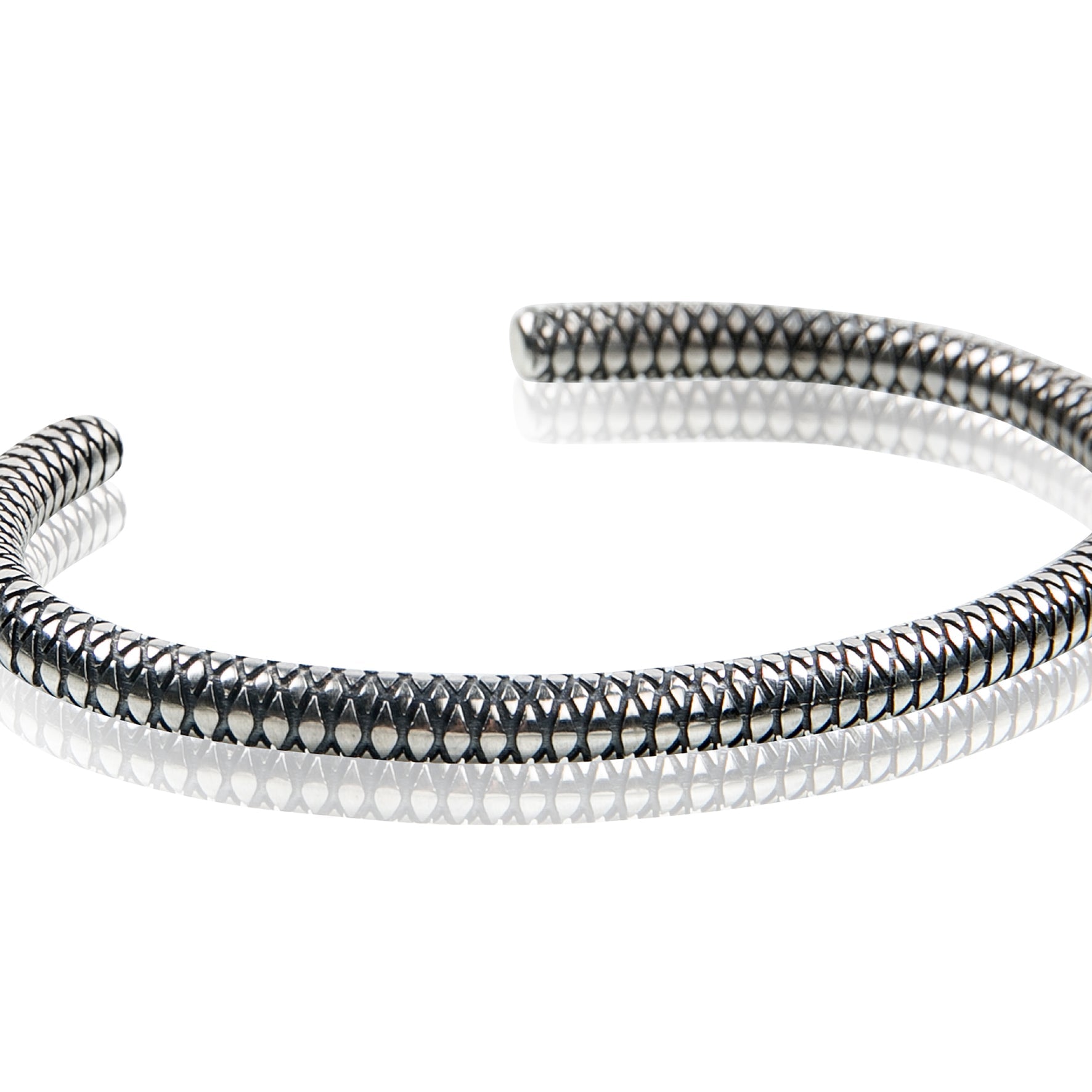 BDG Accessories Bracciale Round Slave Argento Elegante - BDG Accessories