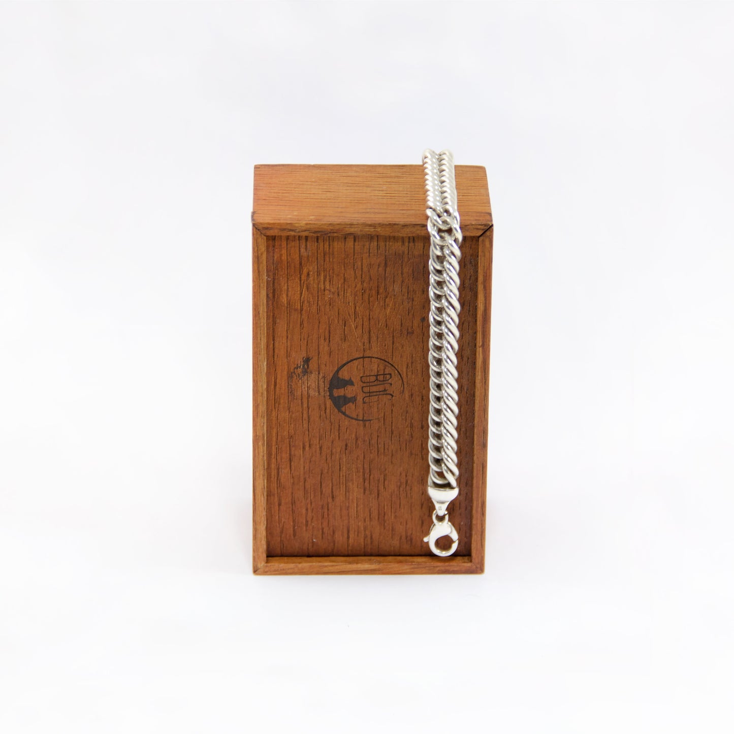 Bracciale a Catena Uomo Argento Elegante - BDG Accessories