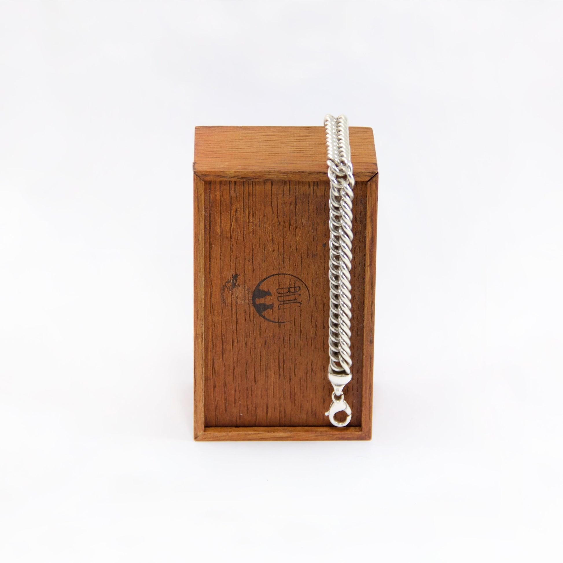 Bracciale a Catena Uomo Argento Elegante - BDG Accessories