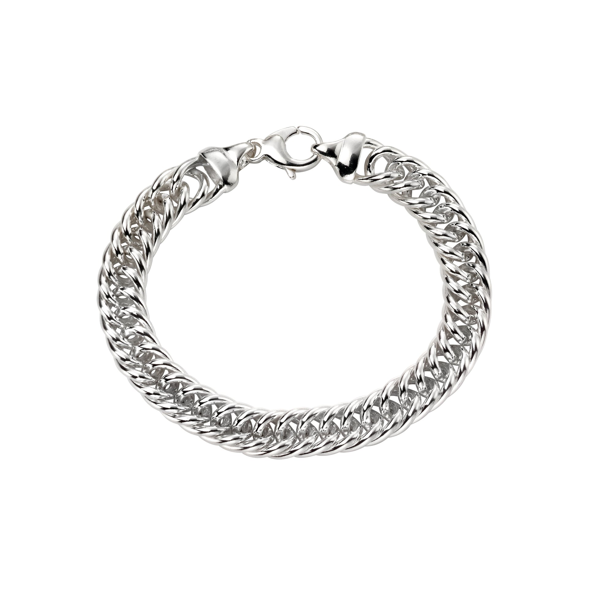 Bracciale a Catena Uomo Argento Elegante - BDG Accessories
