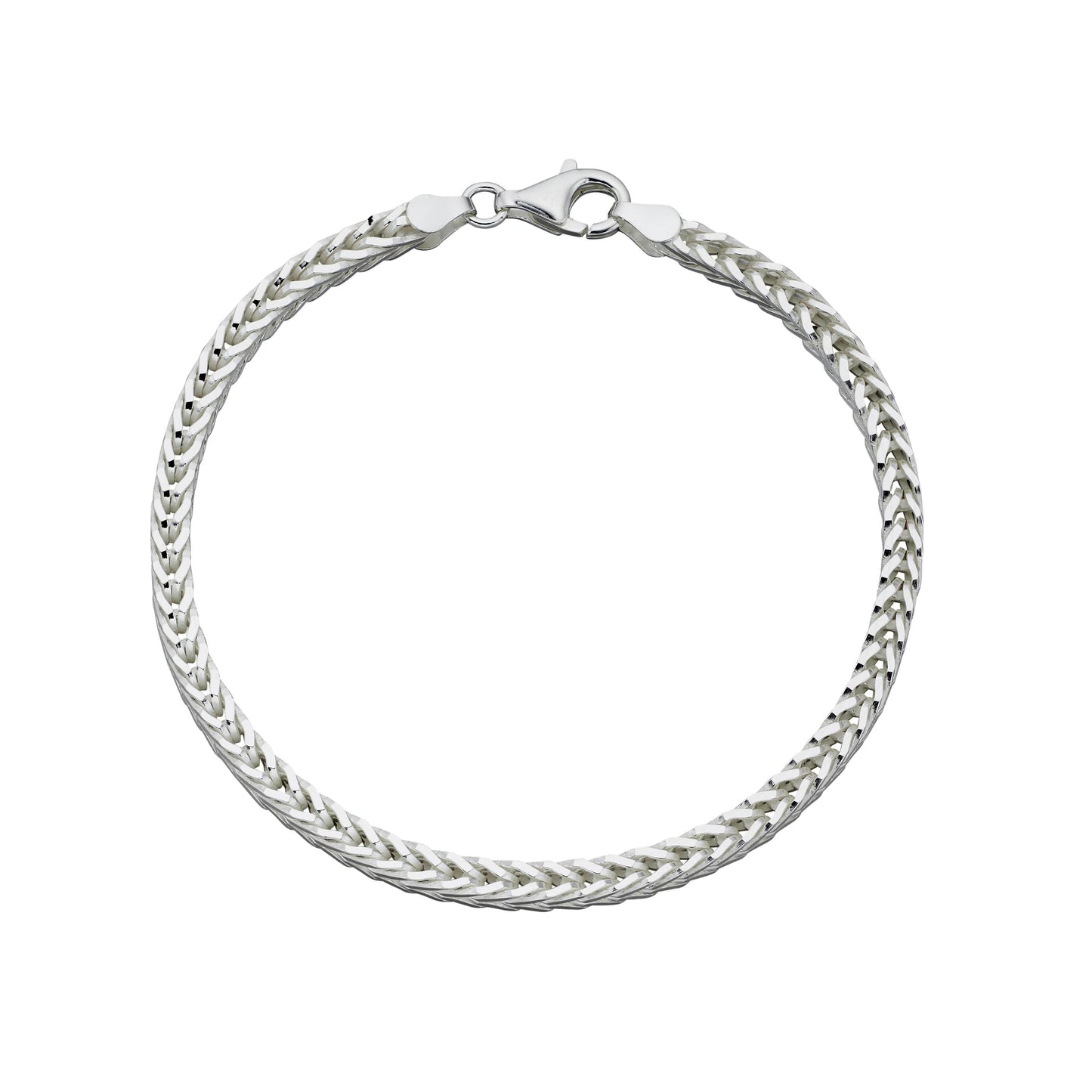 Bracciale Argento Uomo Coda Di Volpe Elegante - BDG Accessories