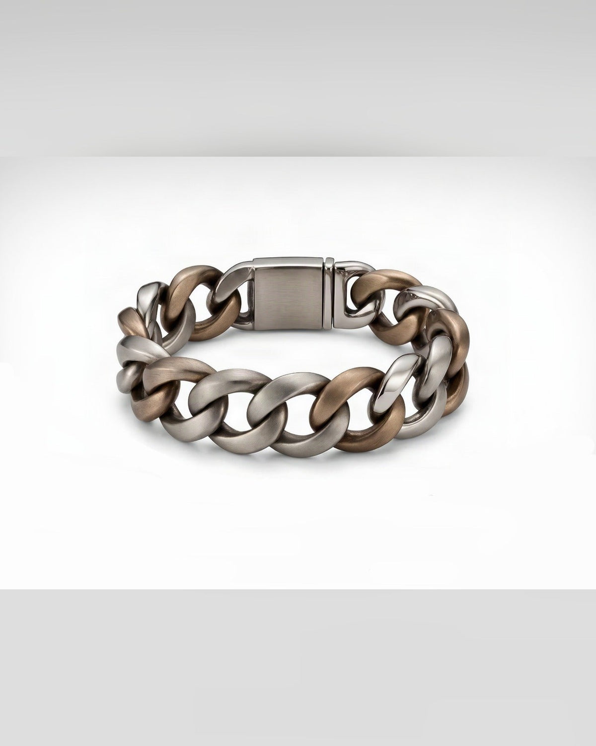 Bracciale Il Guardiano — Argento e Bronzo Uomo | Made in Italy - BDG Accessories