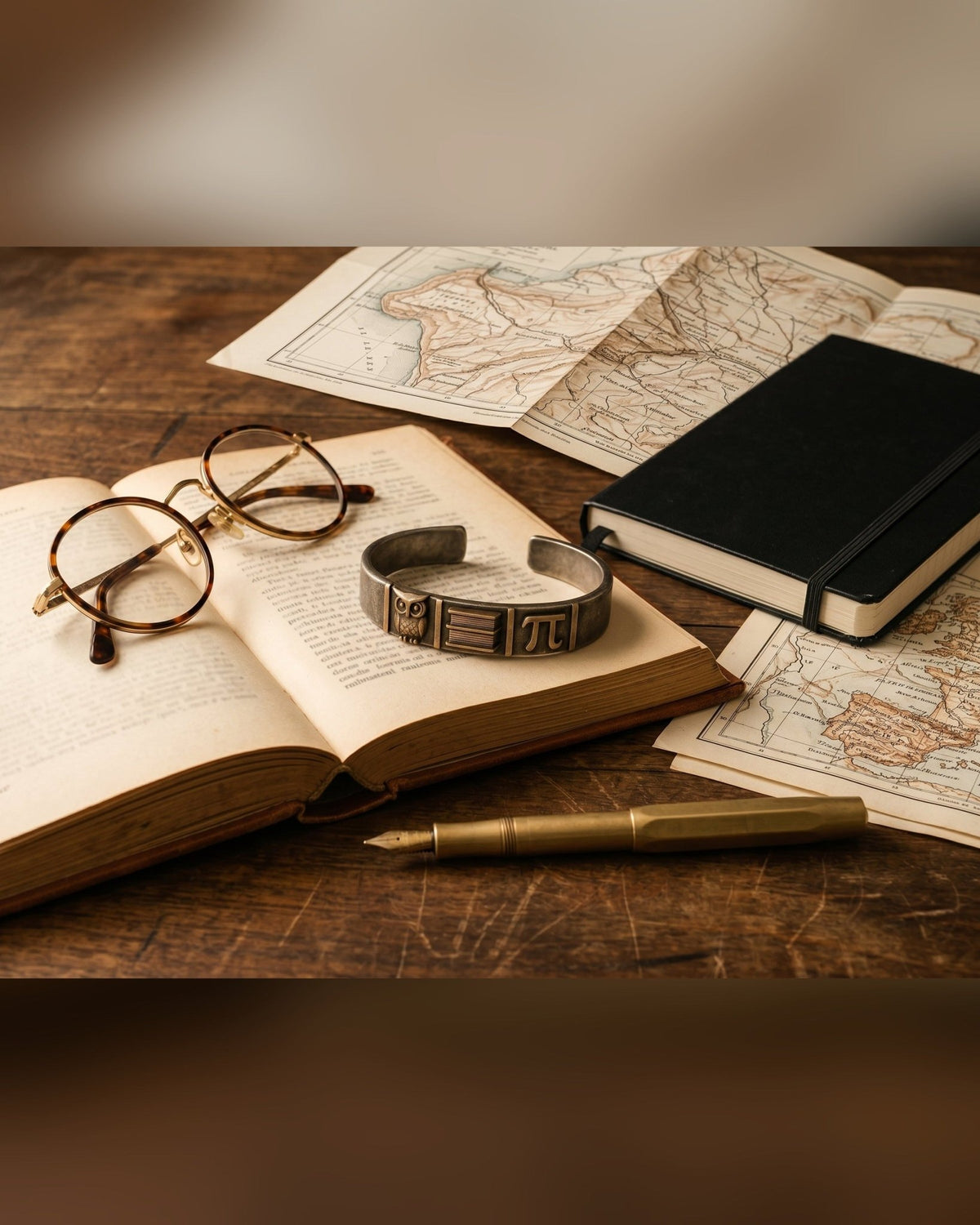 Bracciale Il Saggio — Argento o Bronzo Uomo | Made in Italy - BDG Accessories