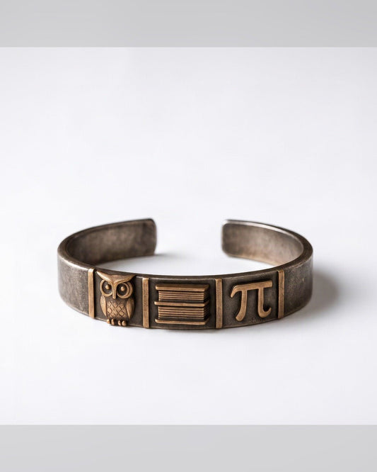 Bracciale Il Saggio — Argento o Bronzo Uomo | Made in Italy - BDG Accessories