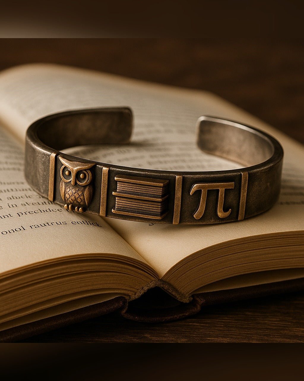 Bracciale Il Saggio — Argento o Bronzo Uomo | Made in Italy - BDG Accessories