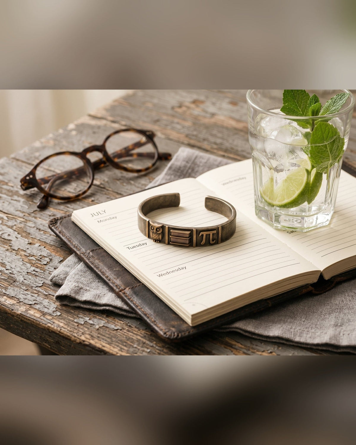 Bracciale Il Saggio — Argento o Bronzo Uomo | Made in Italy - BDG Accessories