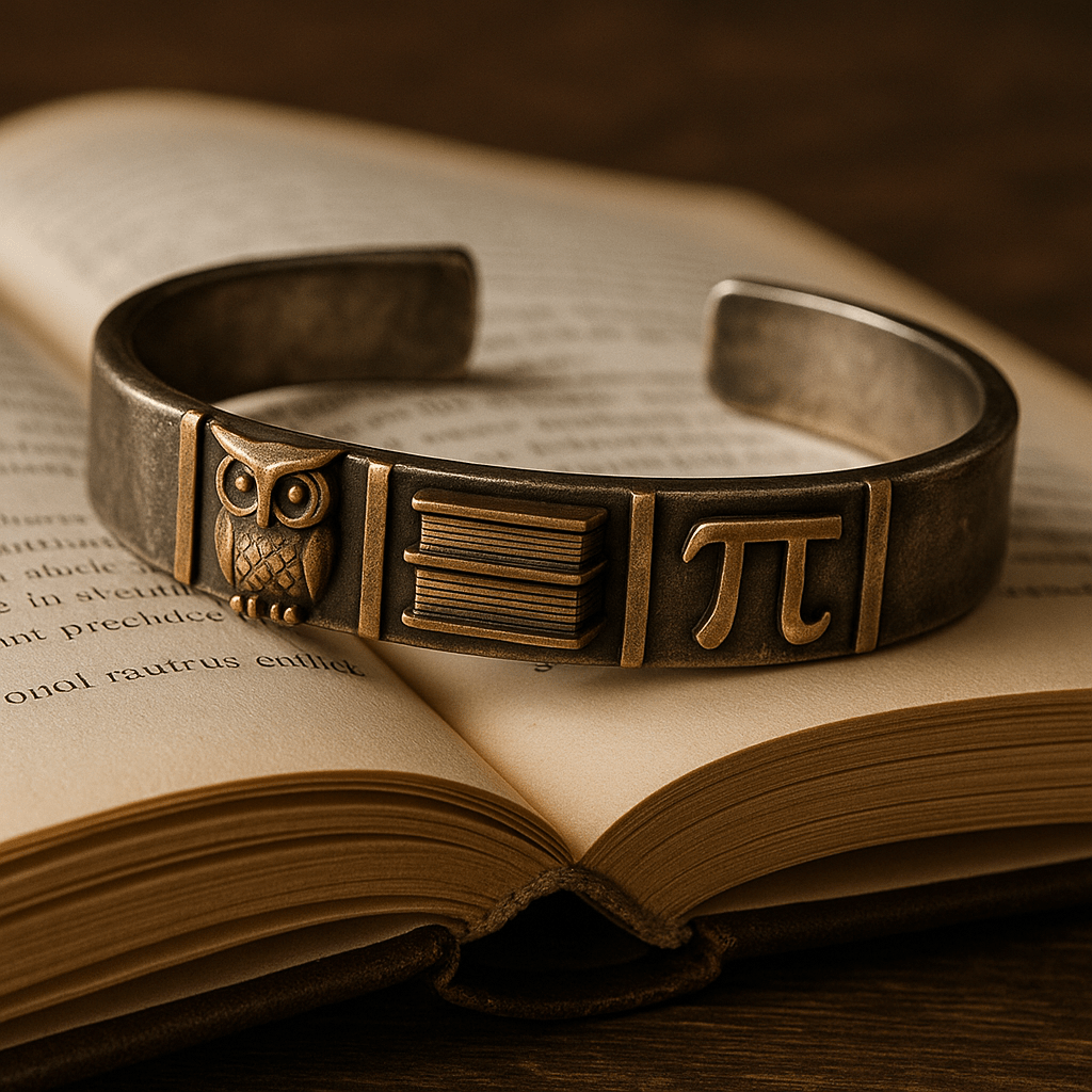 Bracciale Il Saggio Viaggiatore, Bracciale in Bronzo o in argento invecchiato - BDG Accessories