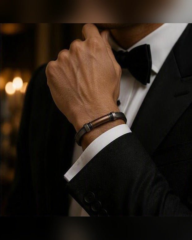 Bracciale Il Tessuto — Argento 925 Uomo | Made in Italy - BDG Accessories
