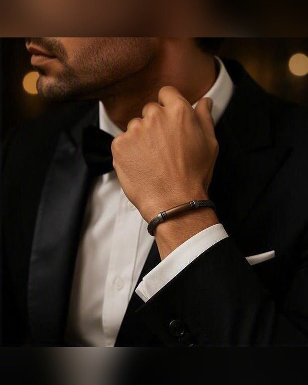 Bracciale Il Tessuto — Argento 925 Uomo | Made in Italy - BDG Accessories