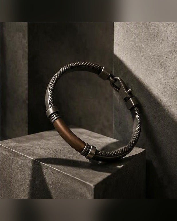 Bracciale Il Tessuto — Argento 925 Uomo | Made in Italy - BDG Accessories