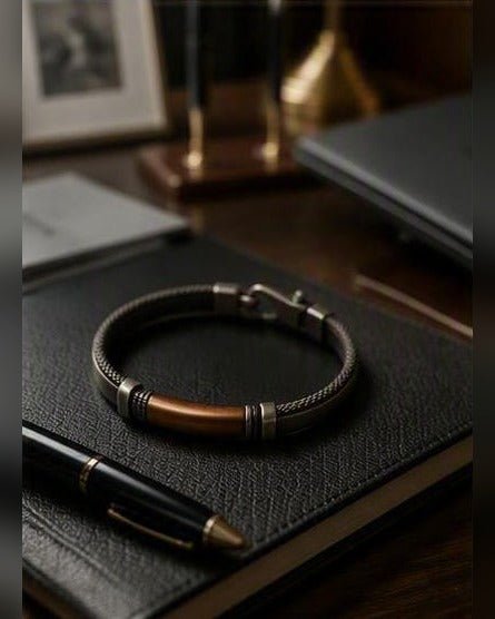 Bracciale Il Tessuto — Argento 925 Uomo | Made in Italy - BDG Accessories