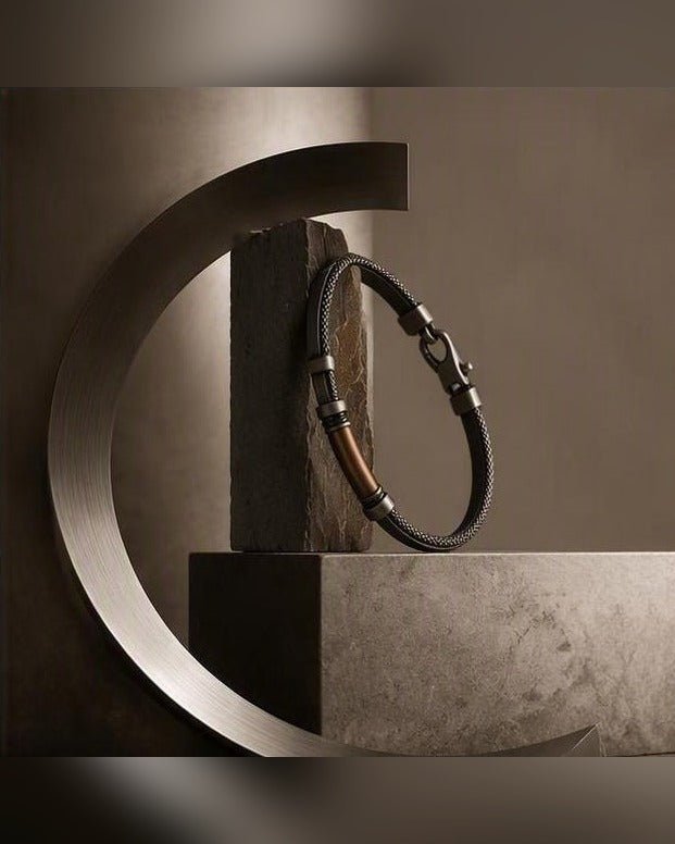 Bracciale Il Tessuto — Argento 925 Uomo | Made in Italy - BDG Accessories