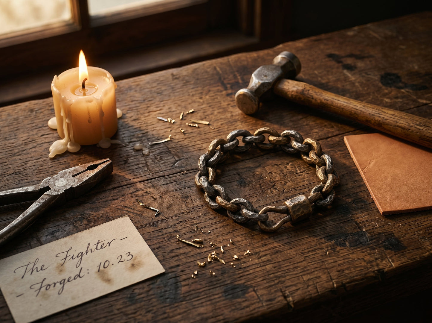 Bracciale in bronzo e in argento invecchiato: il gioiello ideale per le generazioni di guerrieri - BDG Accessories