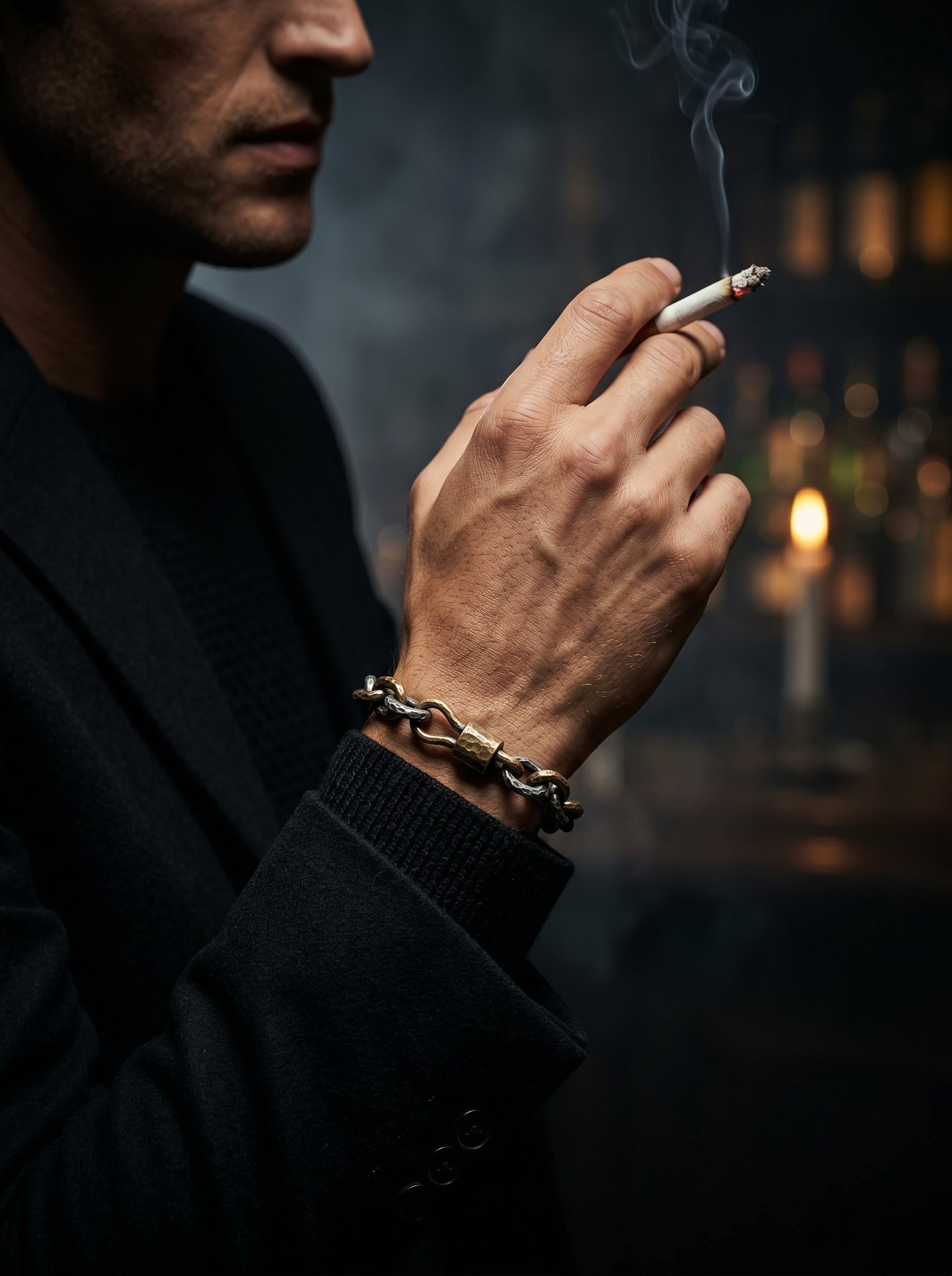 Bracciale in bronzo e in argento invecchiato: il gioiello ideale per le generazioni di guerrieri - BDG Accessories