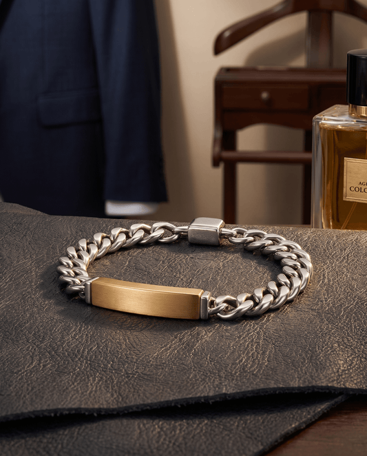 Bracciale La Passeggiata — Argento 925 Uomo | Made in Italy - BDG Accessories