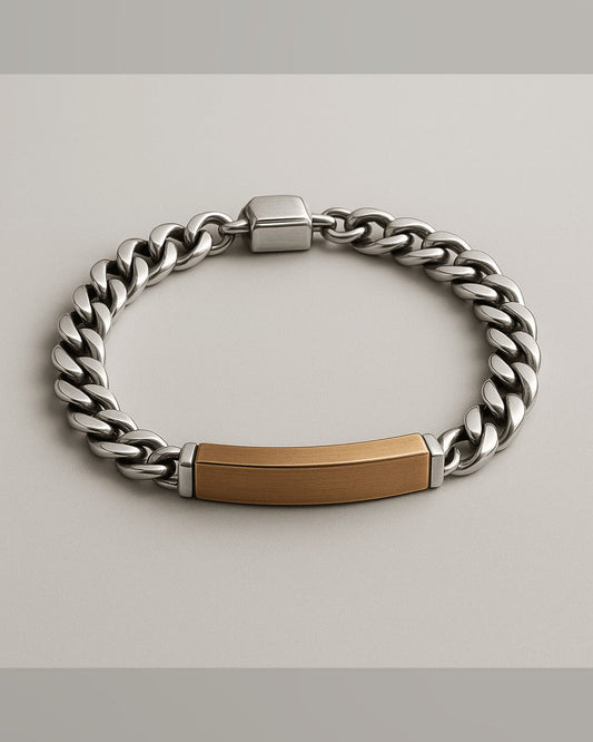 Bracciale La Passeggiata — Argento 925 Uomo | Made in Italy - BDG Accessories