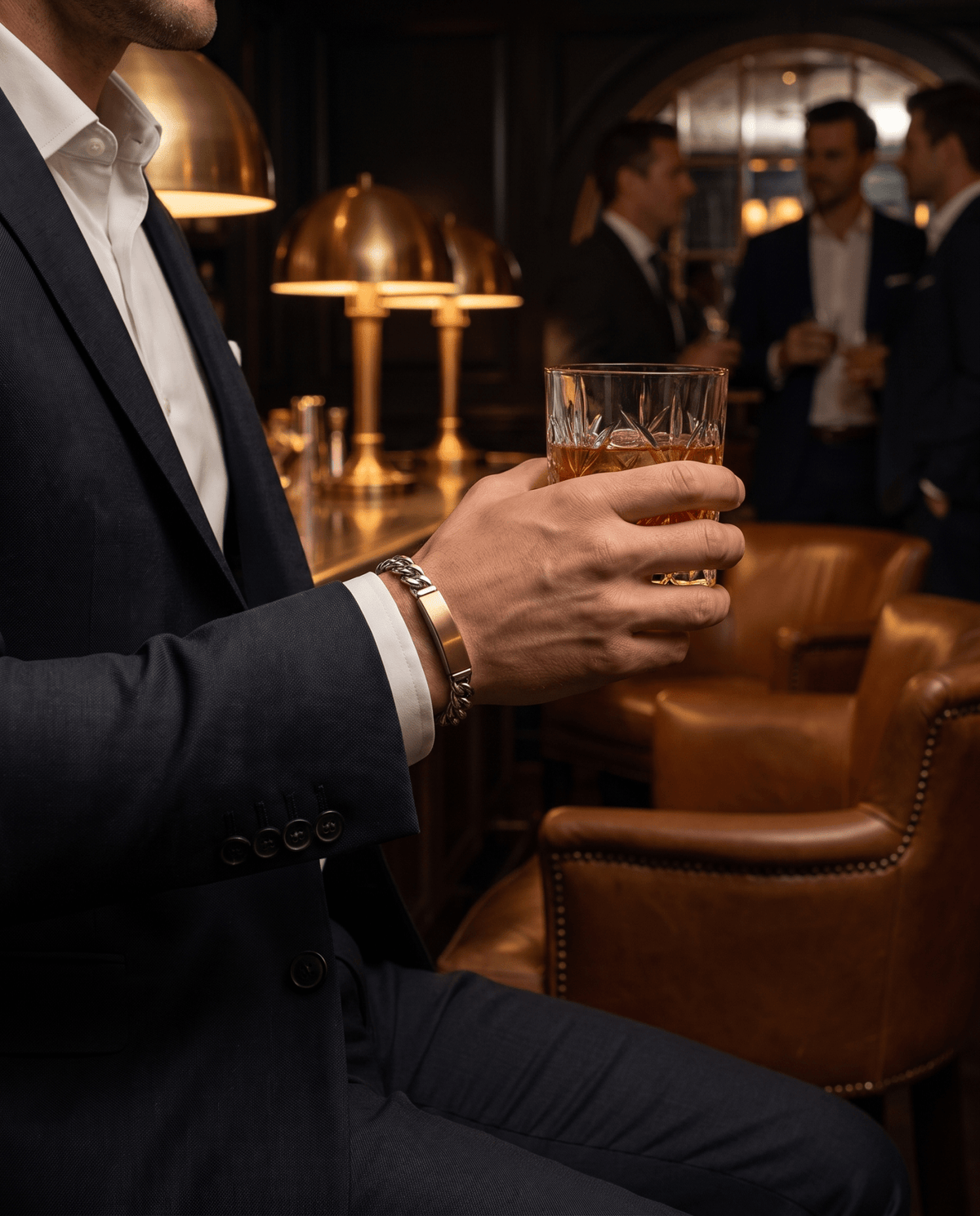 Bracciale La Passeggiata — Argento 925 Uomo | Made in Italy - BDG Accessories