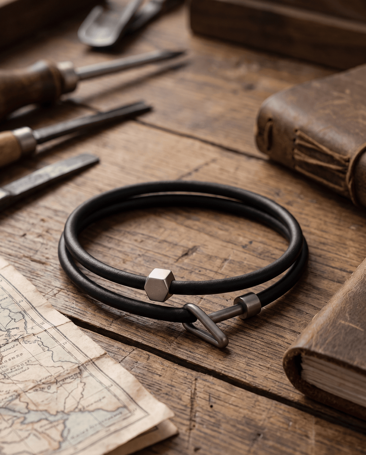 Bracciale L'Officina — Argento 925 Uomo | Made in Italy - BDG Accessories