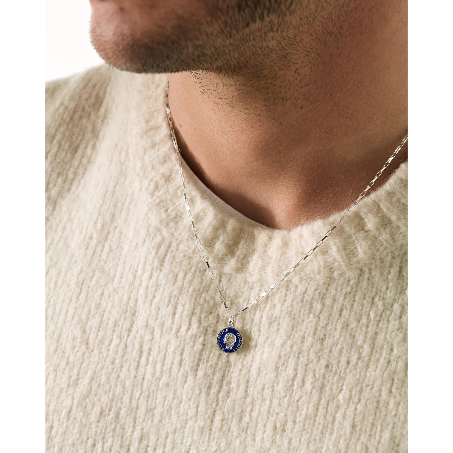 Collana Argento Smalto Dolce Vita Anni 50 Vintage BDG Accessories - BDG Accessories