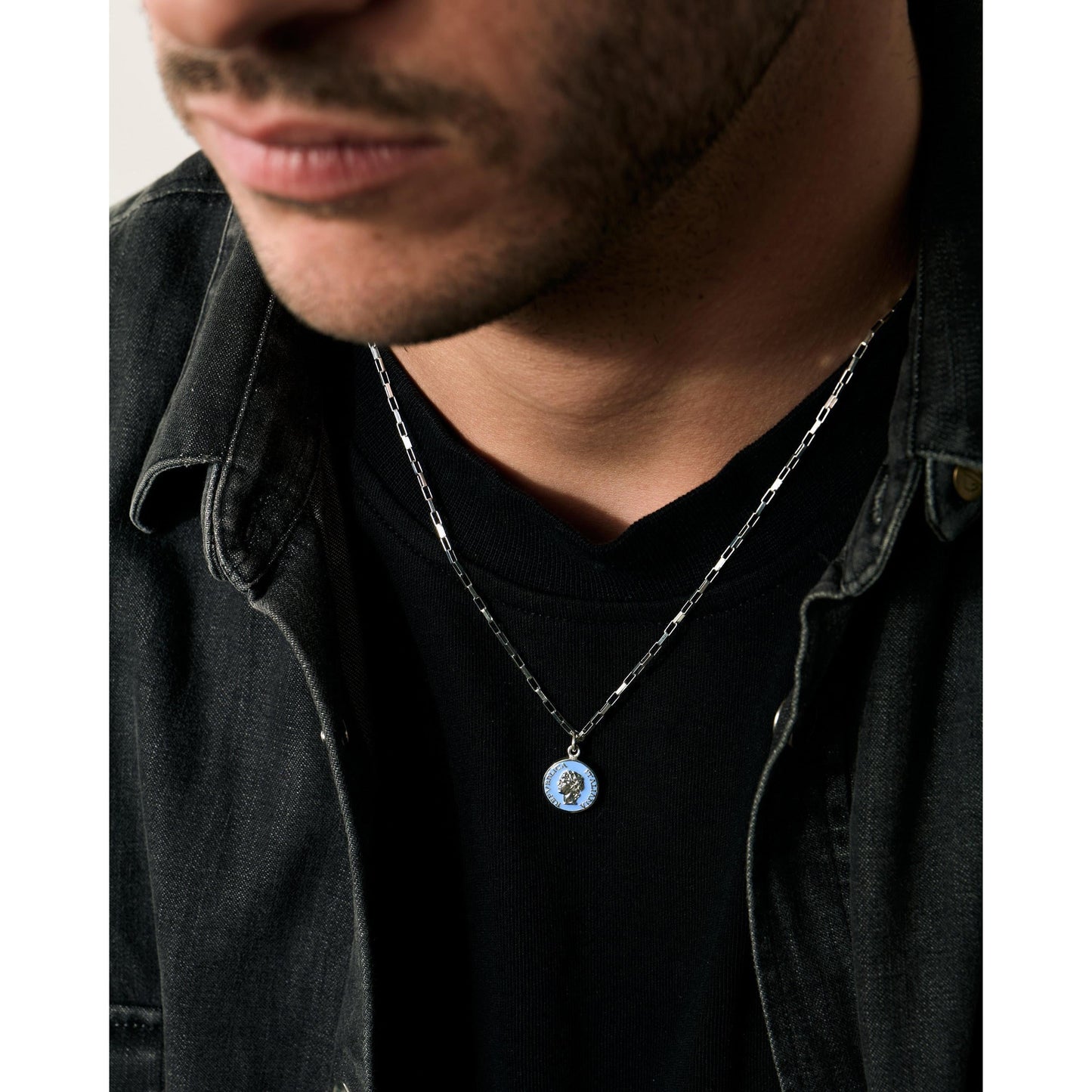 Collana Argento Smalto Dolce Vita Anni 50 Vintage BDG Accessories - BDG Accessories