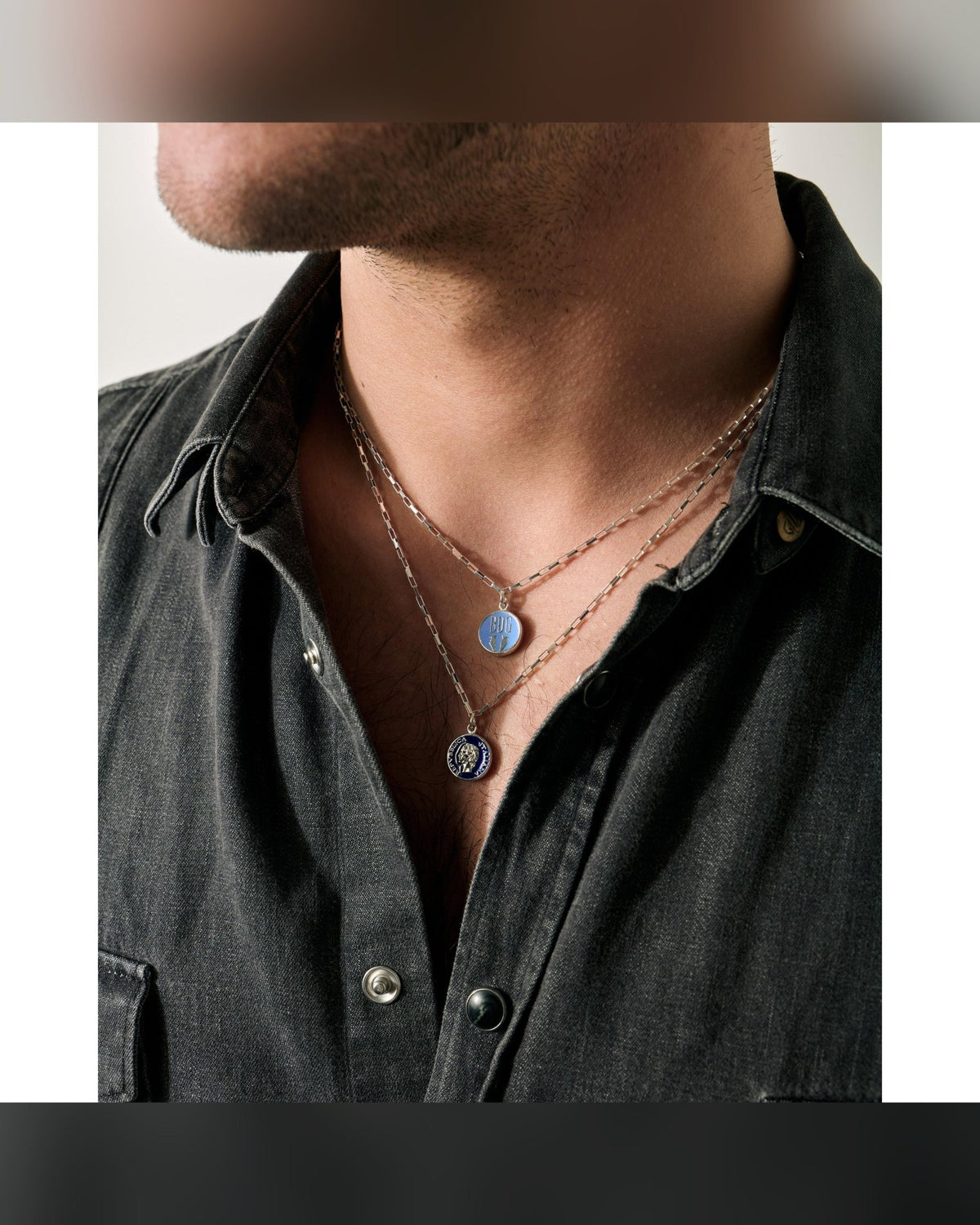Collana Dolce Vita — Argento 925 Smalto Uomo | Made in Italy - BDG Accessories
