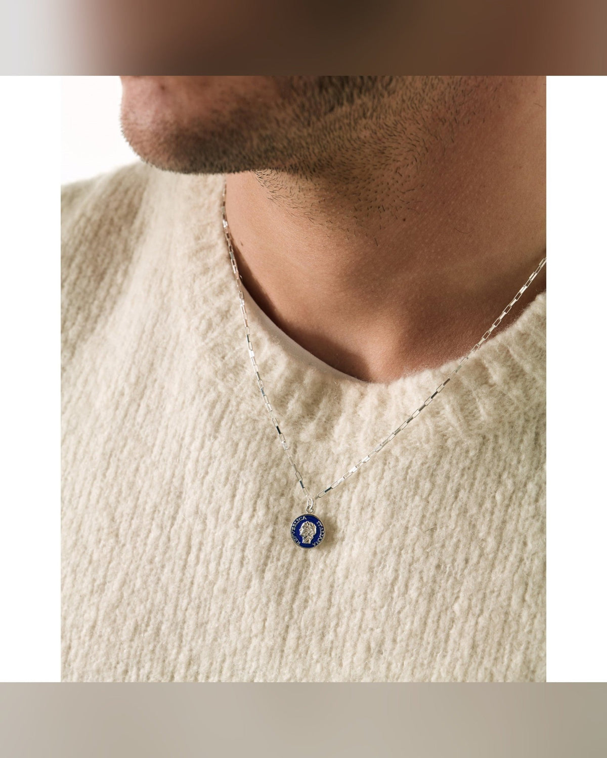 Collana Dolce Vita — Argento 925 Smalto Uomo | Made in Italy - BDG Accessories