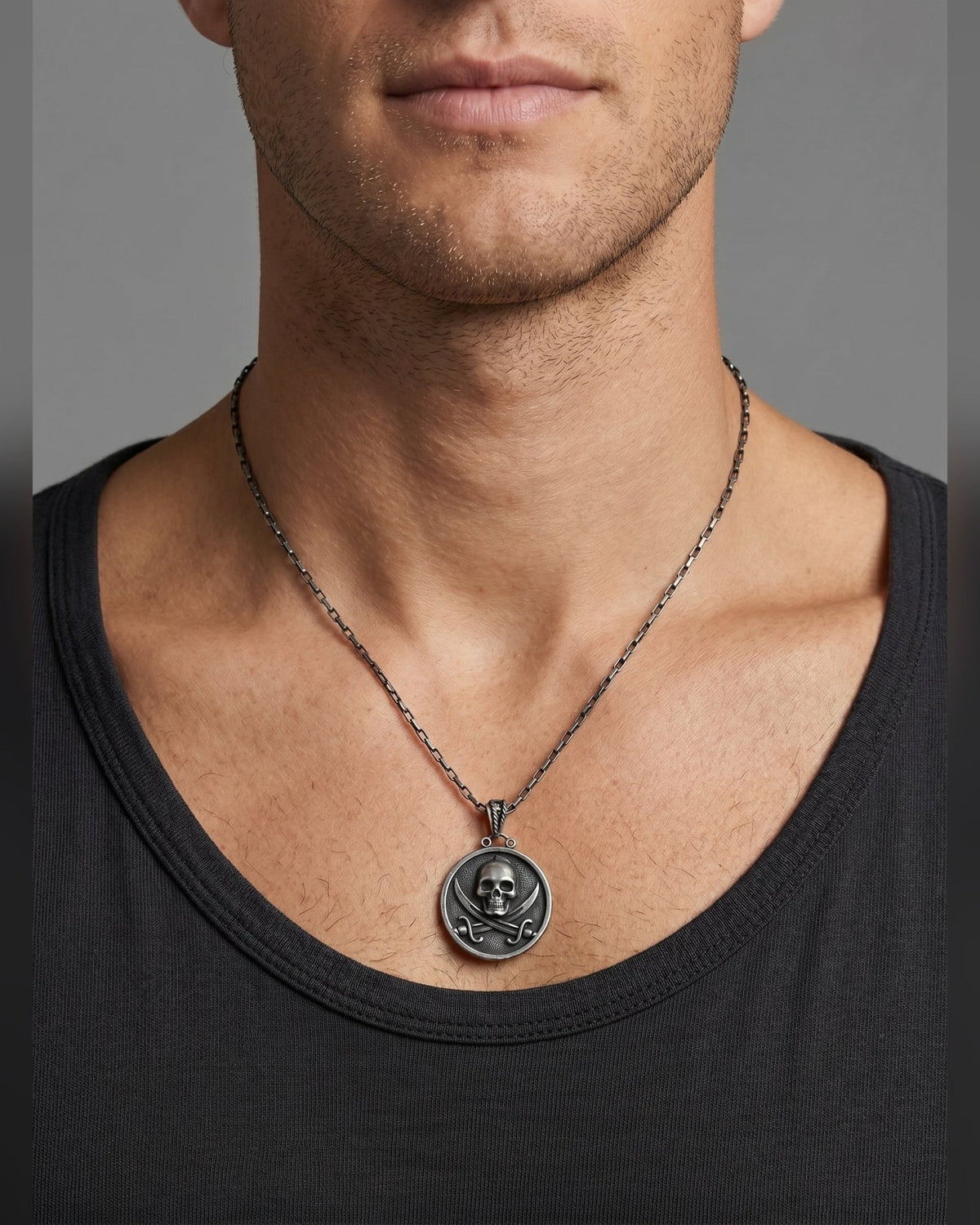 Collana Il Corsaro — Argento e Bronzo Uomo | Black Sails, Made in Italy - BDG Accessories