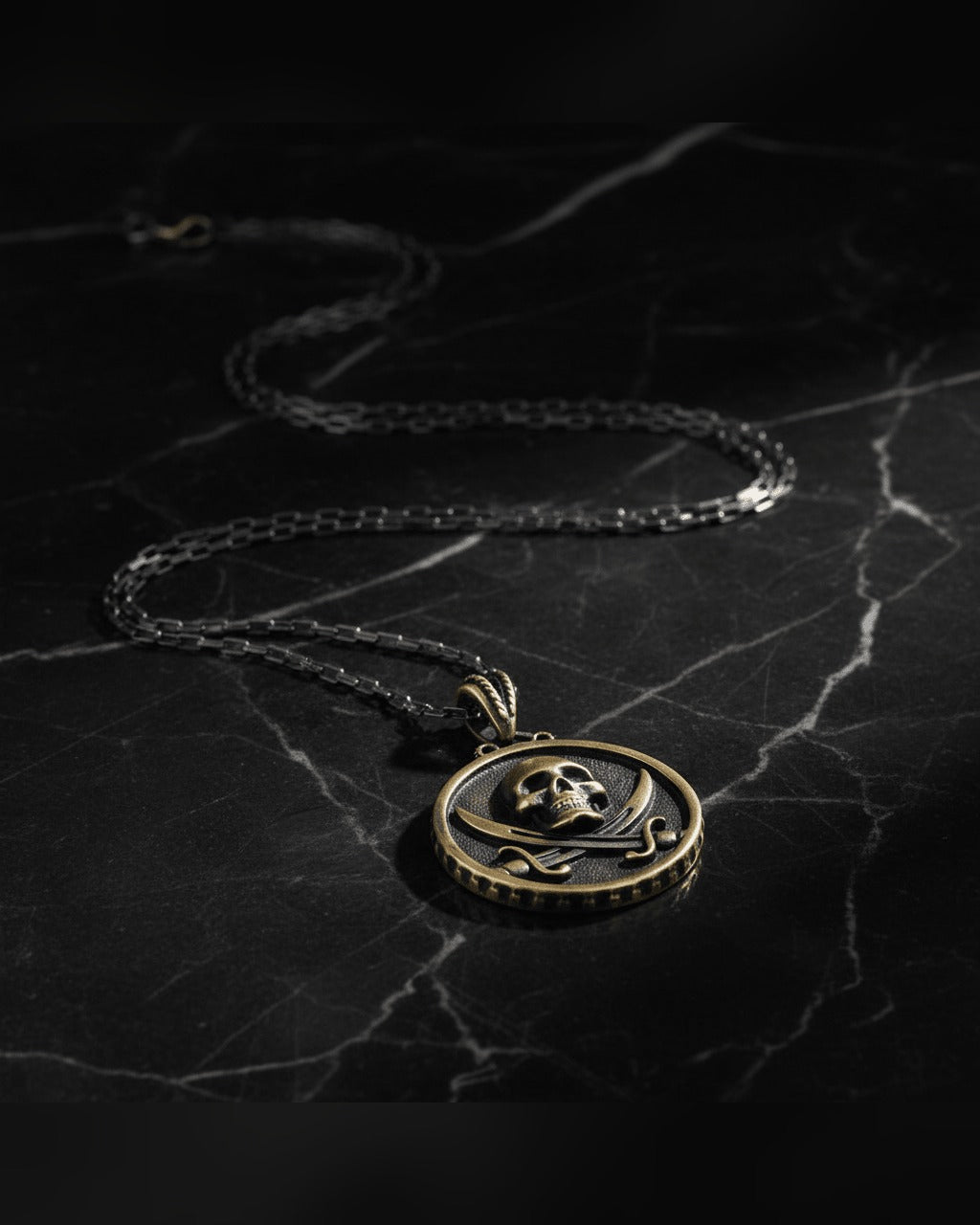 Collana Il Corsaro — Argento e Bronzo Uomo | Black Sails, Made in Italy - BDG Accessories