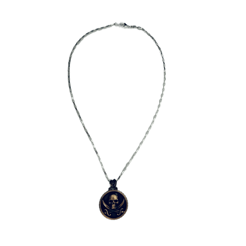 Collana In Argento e Bronzo Black Sails Pirati - BDG Accessories