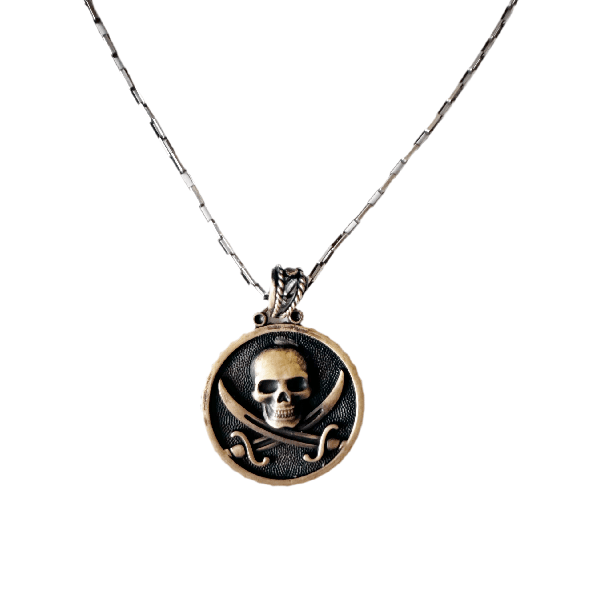 Collana In Argento e Bronzo Black Sails Pirati - BDG Accessories