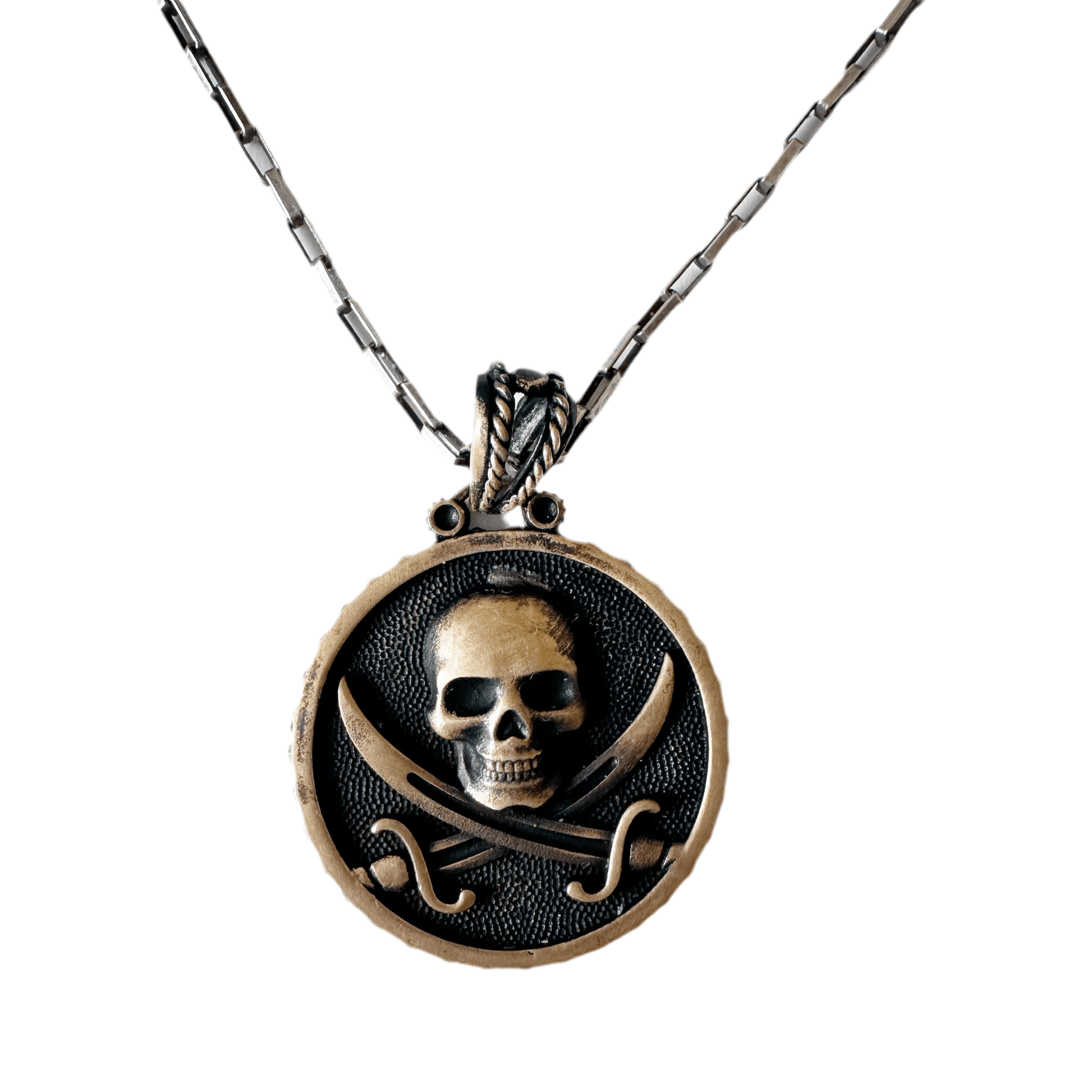 Collana In Argento e Bronzo Black Sails Pirati - BDG Accessories