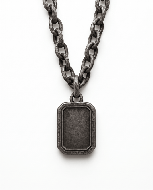 Collana La Lastra — Argento e Bronzo Uomo | Made in Italy - BDG Accessories