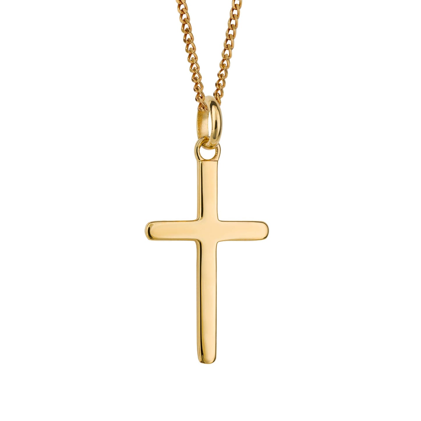 Gold Light Cross Pendant