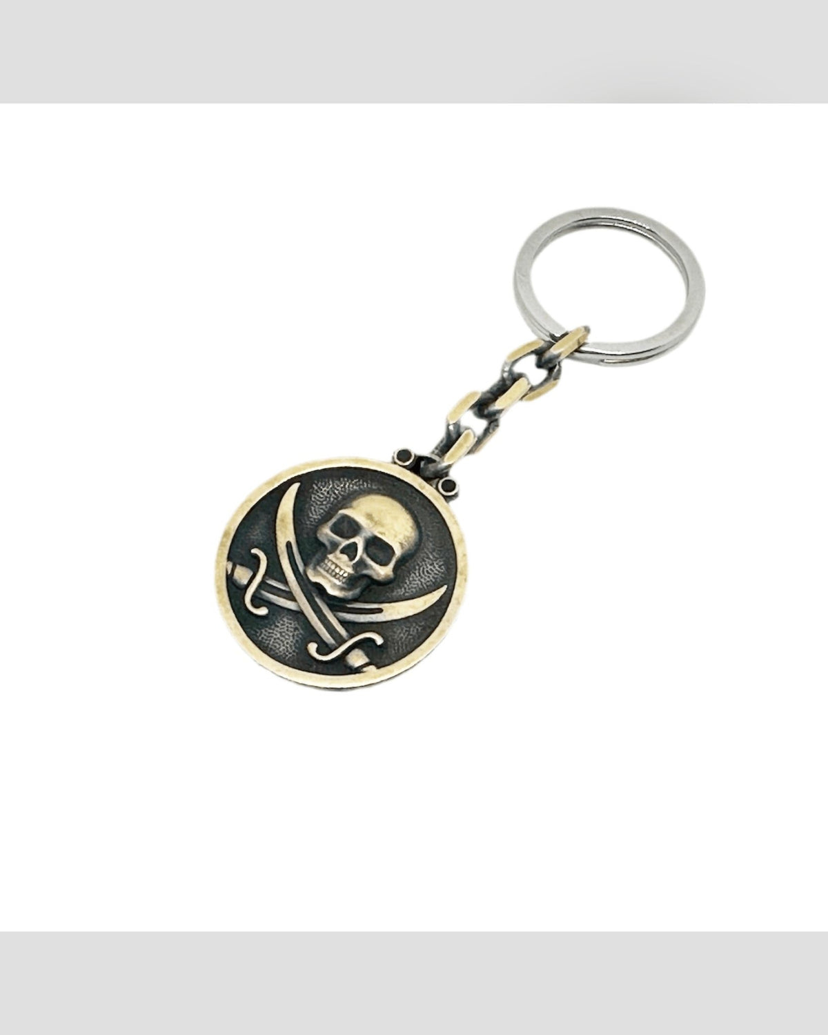 Portachiavi Il Corsaro — Argento o Bronzo | Black Sails, Made in Italy - BDG Accessories