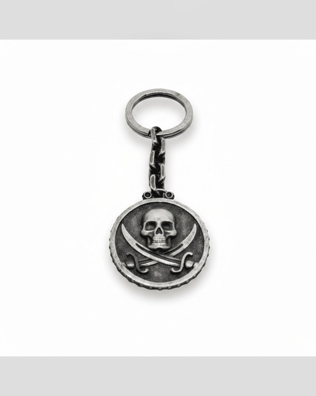 Portachiavi Il Corsaro — Argento o Bronzo | Black Sails, Made in Italy - BDG Accessories