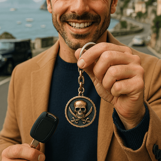 Portachiavi In Argento Black Sails BDG Accessories - BDG Accessories