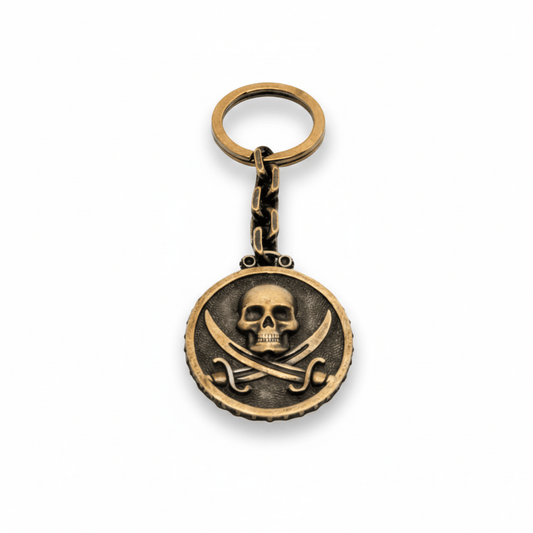 Portachiavi In Argento Black Sails BDG Accessories - BDG Accessories